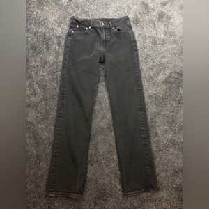 Gap 90’s Straight High Rise black jeans size 27